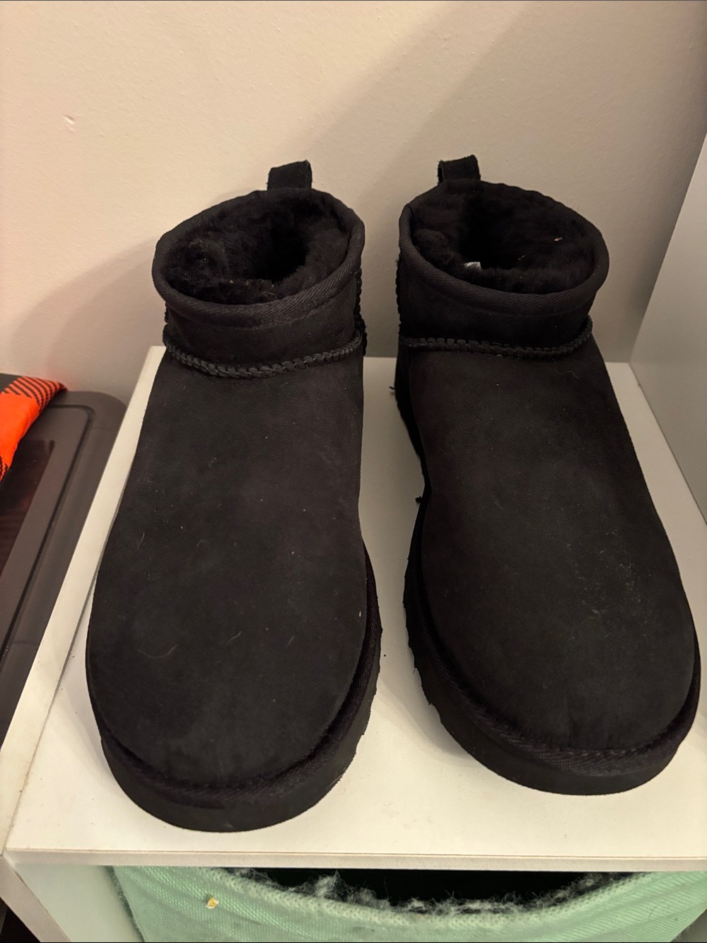 UGG Classic Mini II Ankle Boots in Black